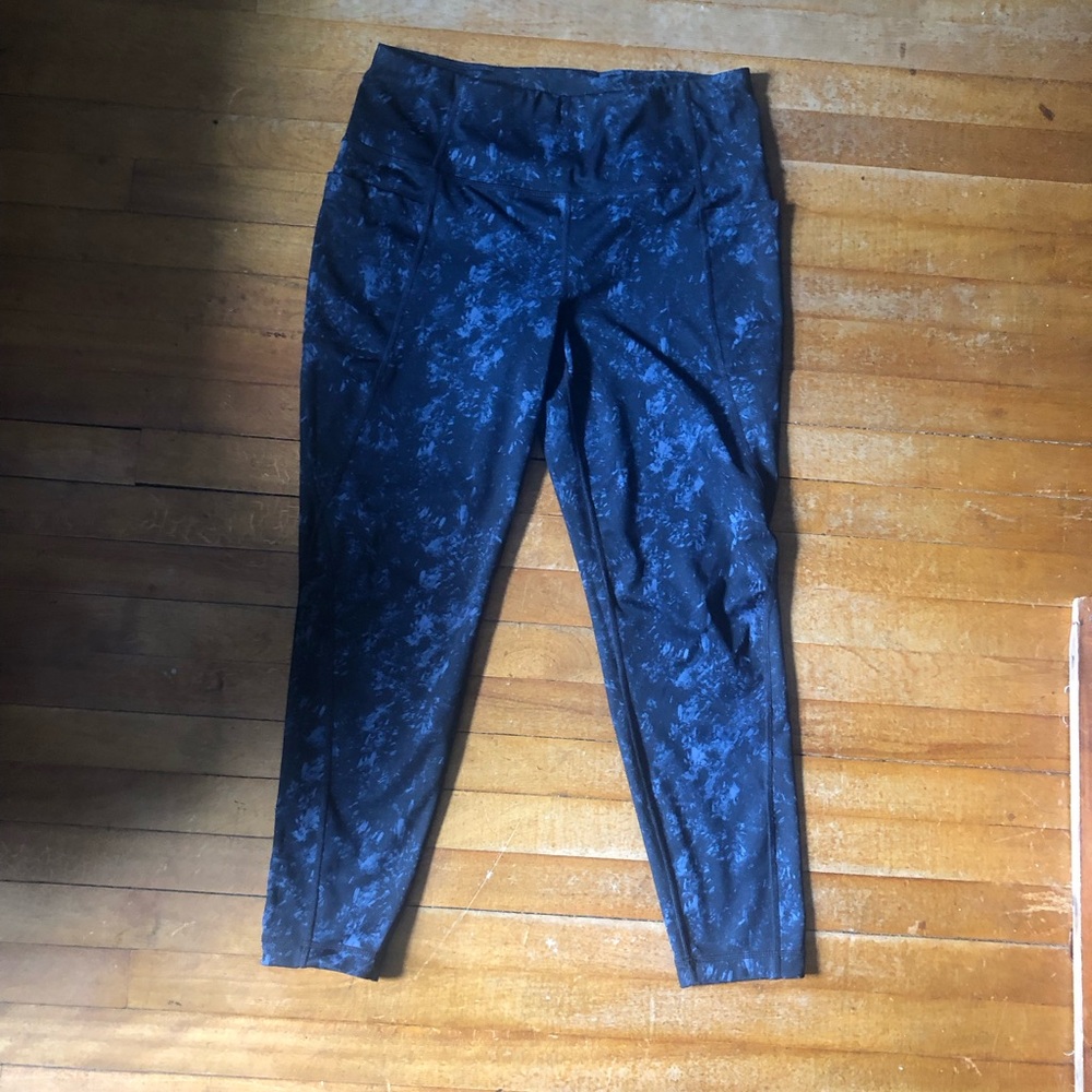 Lole Blue Patterned Leggings